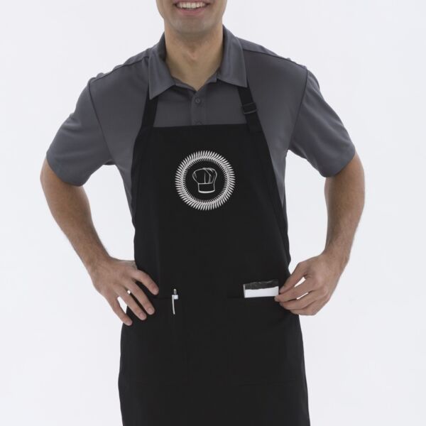 ATC PREMIUM COTTON FULL LENGTH APRON WITH POCKETS Thumbnail