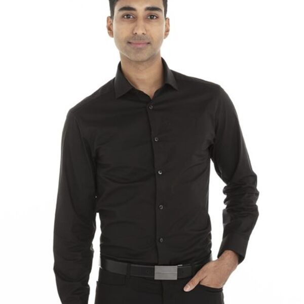 Calvin Klein - Cotton Stretch Slim Fit Shirt Thumbnail