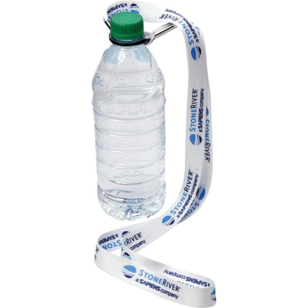 Full Color 3/4" Lanyard w/ Bottle Holder Thumbnail