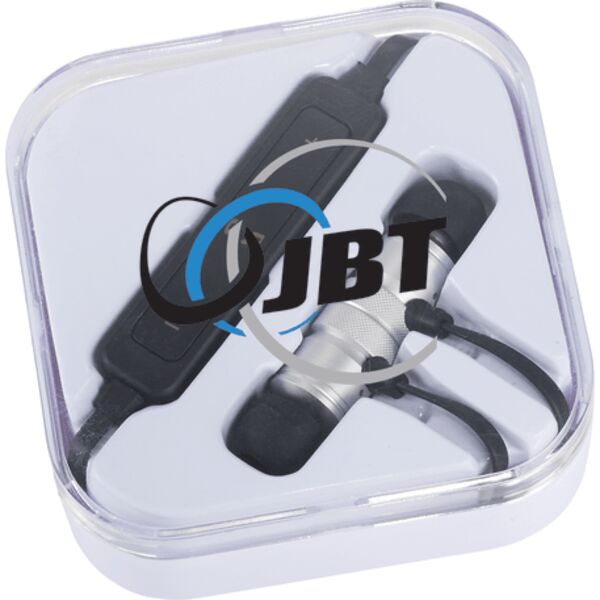 Martell Magnetic Metal Bluetooth Earbuds and Case Thumbnail