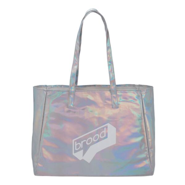 Holographic Shopper Tote Thumbnail