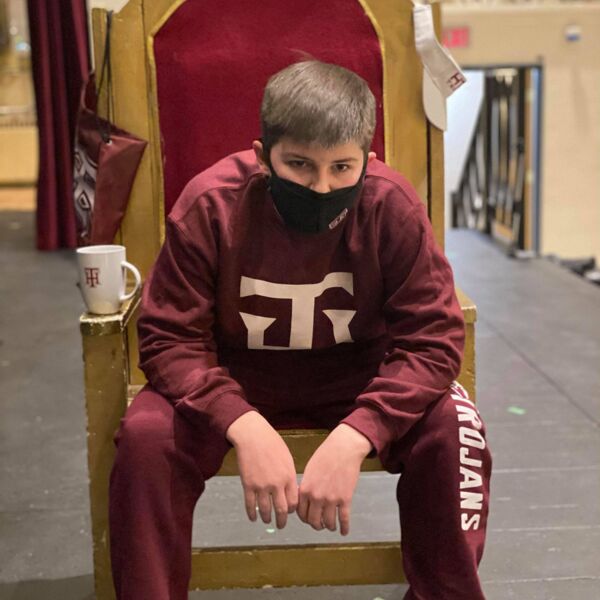 Maroon HT Crew Neck Thumbnail