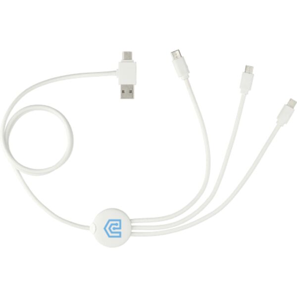 5-in-1 Charging Cable with Antimicrobial Additive Thumbnail