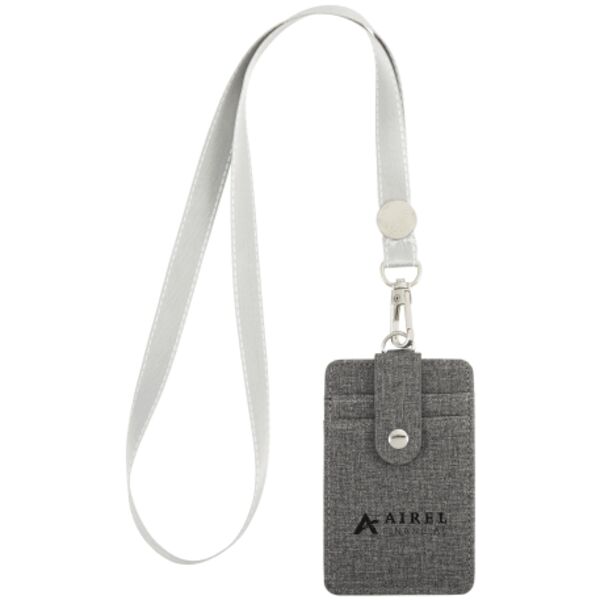 RFID Card holder with Lanyard Thumbnail
